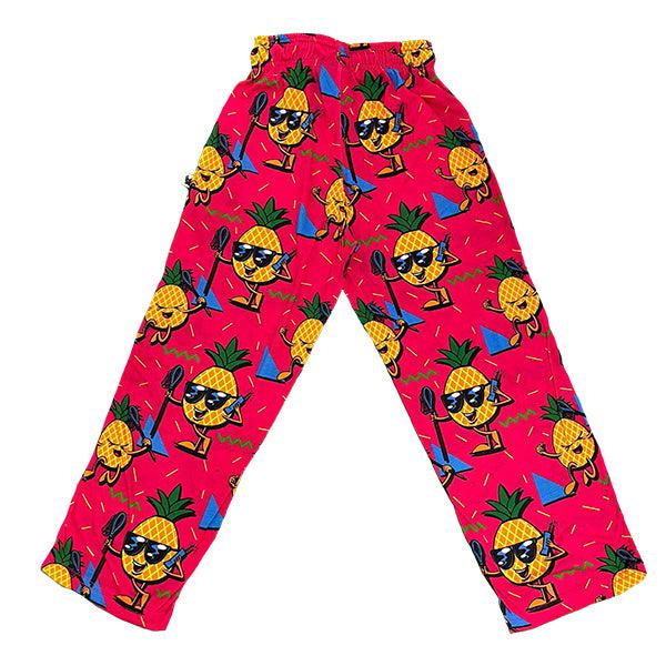 Flow Society Youth & Adult Pineapple Lounge Pant Pink