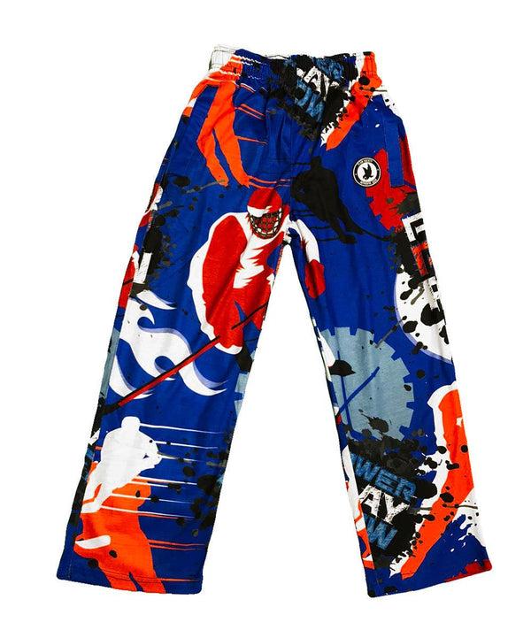 flow society Youth & Adult Power Play Lounge Pants Blue