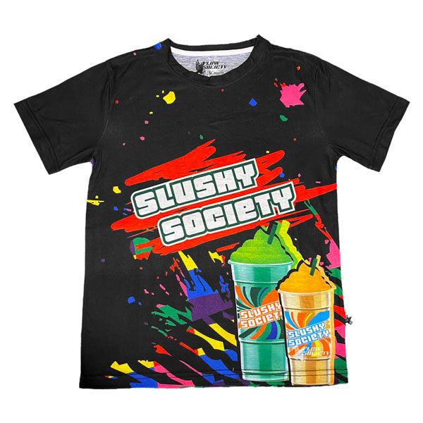 flow society Youth & Adult Slushy Society Tee Shirt Black