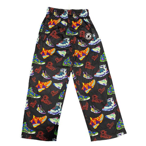 flow society Youth & Adult Sneaker Flow Lounge Pants Black