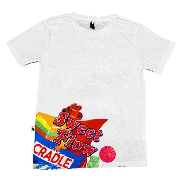 Flow Society Youth & Adult Sweet Flow Tee Shirt White