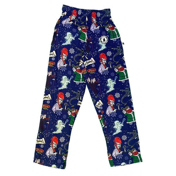 flow society Youth & Adult Xmas Lax Carol Lounge Pants Blue