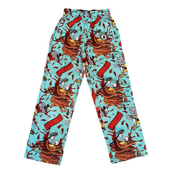 flow society Youth Chicken & Waffle Lounge Pants Blue