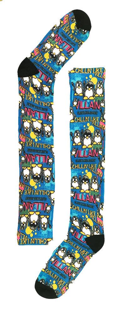 Flow Society Youth Flow Society Chillin Villain Knee Socks Blue