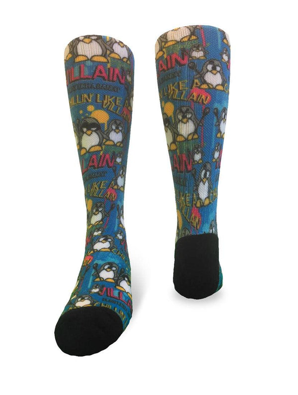 Flow Society Youth Flow Society Chillin Villain Knee Socks Blue