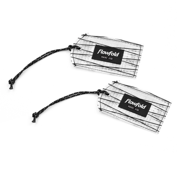 Flowfold Recycled Sailcloth Luggage Tags