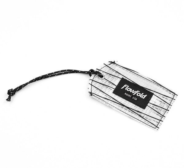 flowfold Recycled Sailcloth Luggage Tags