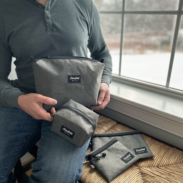 Flowfold Venture - Gusset Zipper Pouch