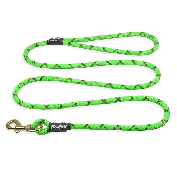 flowfold Trailmate Recycled Climbing Rope 4ft Dog Leash