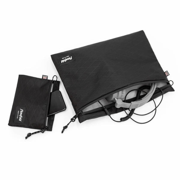 Flowfold Voyager - Water Resistant Pouch / Utility Zipper Pouches