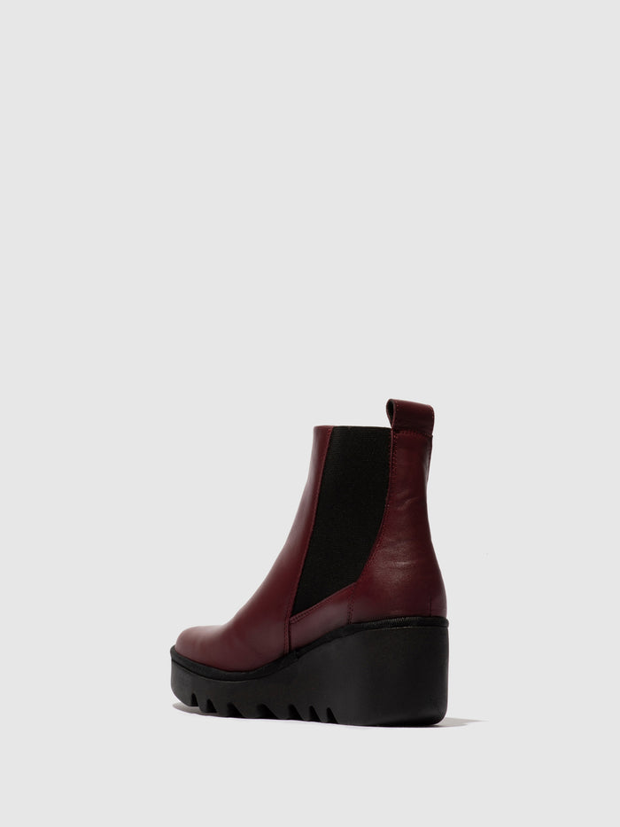 Flowfold Chelsea Ankle Boots BAGU233FLY DUBLIN WINE