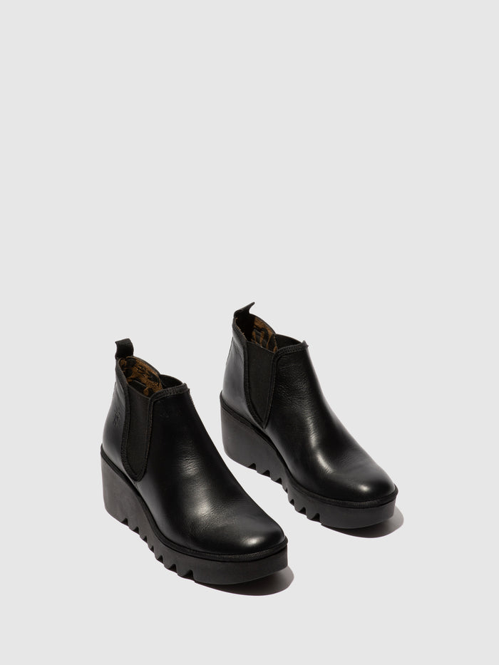 Flowfold Chelsea Ankle Boots BYNE349FLY DUBLIN BLACK