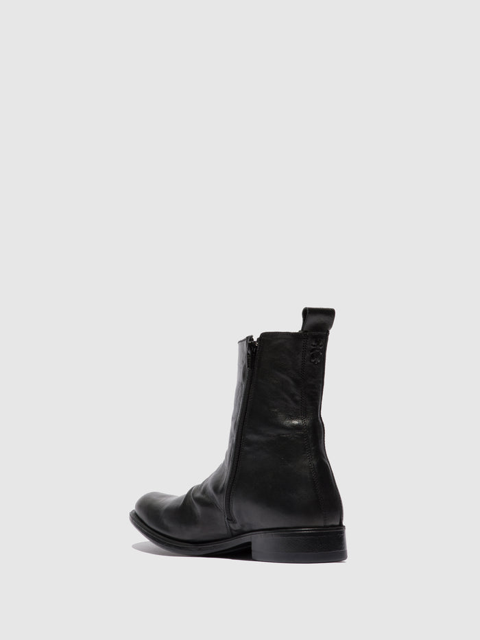 Flowfold Chelsea Ankle Boots MELV797FLY ESTIGMA (VEGETAL) BLACK
