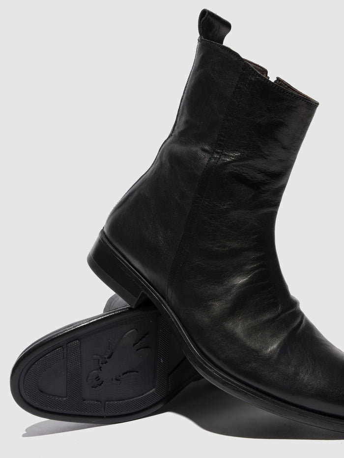 Flowfold Chelsea Ankle Boots MELV797FLY ESTIGMA (VEGETAL) BLACK
