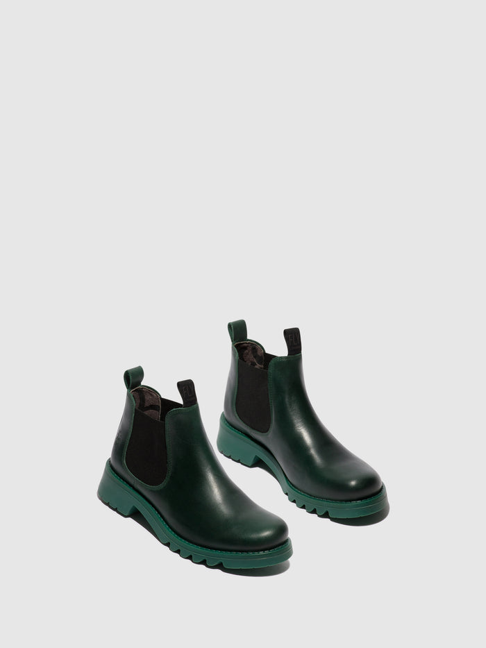 Flowfold Chelsea Ankle Boots RIKA894FLY PETROL (PETROL SOLE)