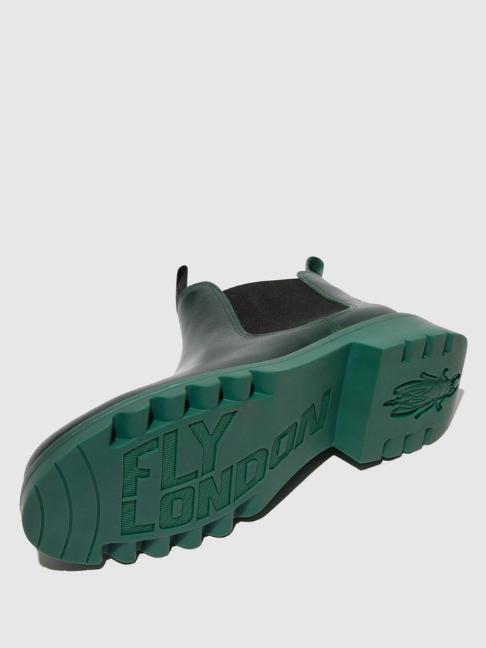 Flowfold Chelsea Ankle Boots RIKA894FLY PETROL (PETROL SOLE)