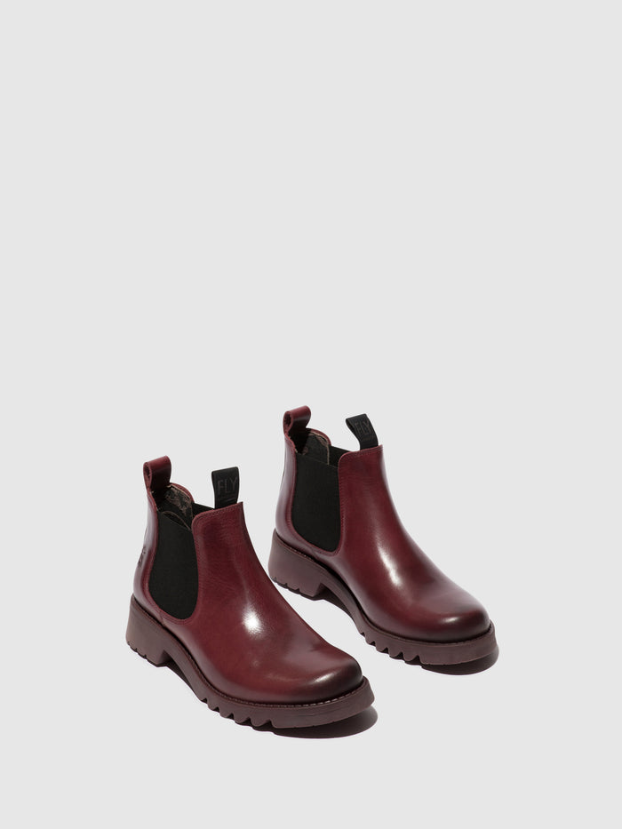 Flowfold Chelsea Ankle Boots RIKA894FLY PURPLE (PURPLE SOLE)