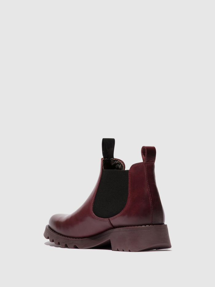 Flowfold Chelsea Ankle Boots RIKA894FLY PURPLE (PURPLE SOLE)