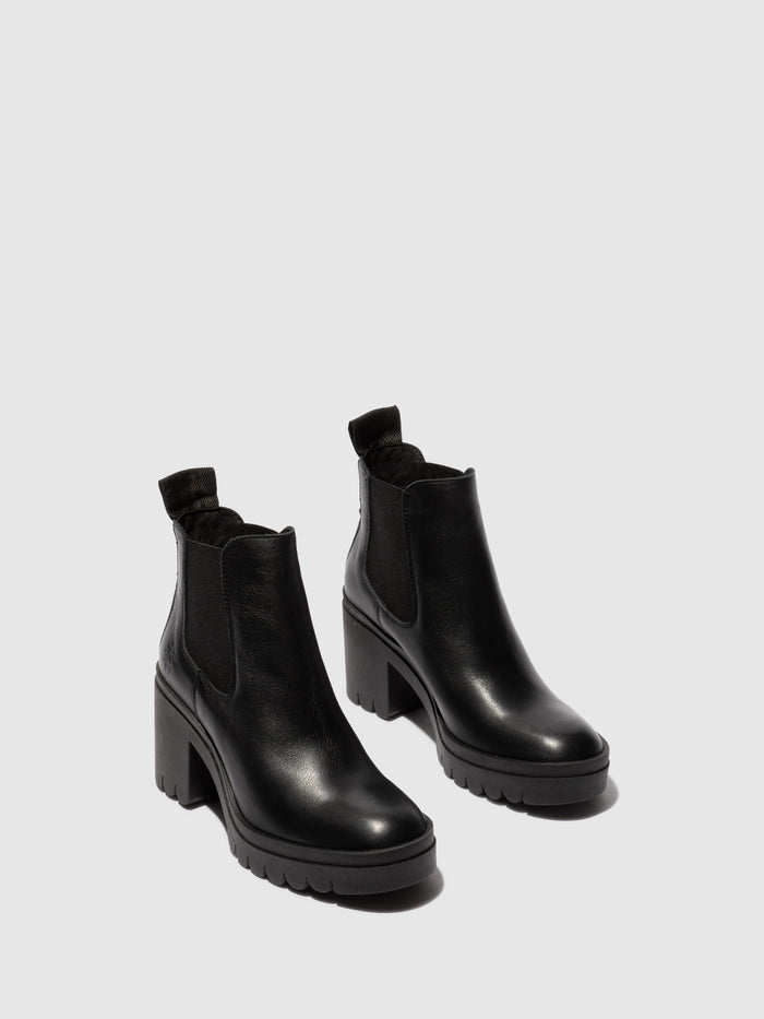 Flowfold Chelsea Ankle Boots TOPE520FLY DUBLIN BLACK