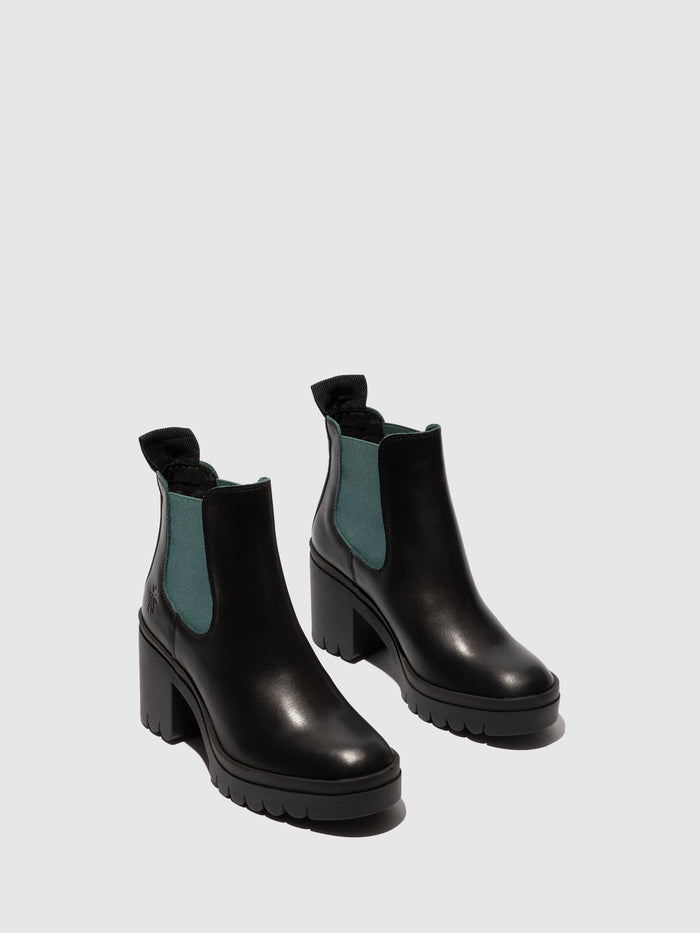 Flowfold Chelsea Ankle Boots TOPE520FLY GROUD/GREEN