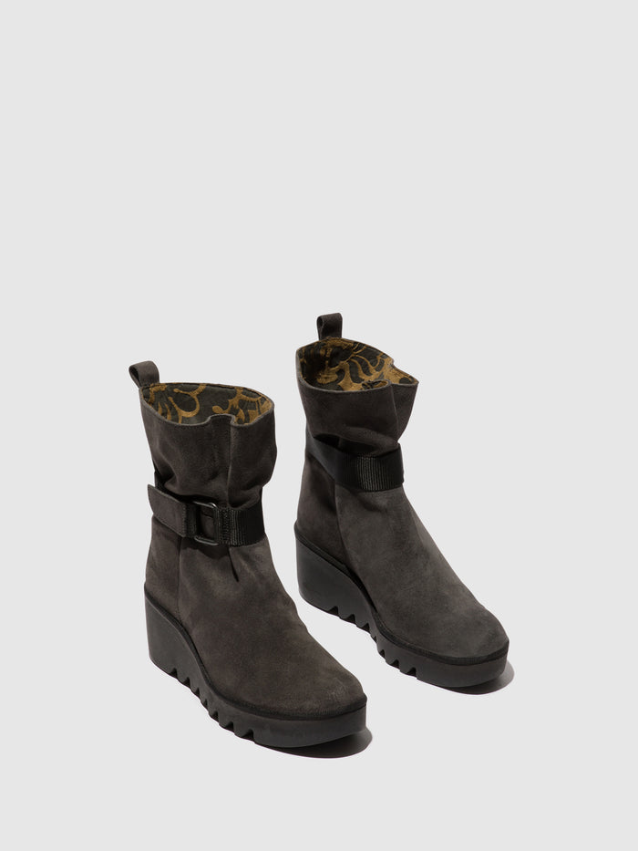 Flowfold Buckle Ankle Boots BLIT453FLY DIESEL