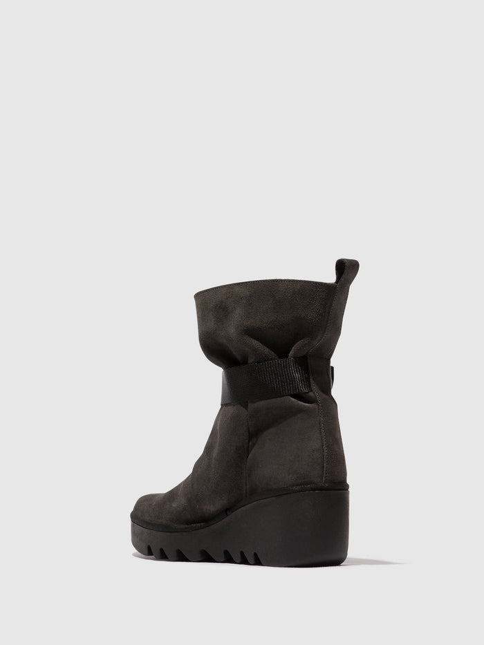 Flowfold Buckle Ankle Boots BLIT453FLY DIESEL