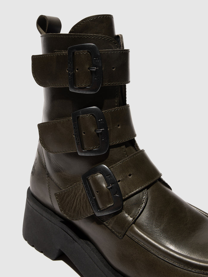 Flowfold Buckle Ankle Boots MOCK972FLY DIESEL