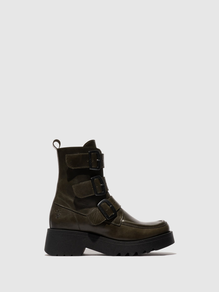 flowfold Buckle Ankle Boots MOCK972FLY DIESEL