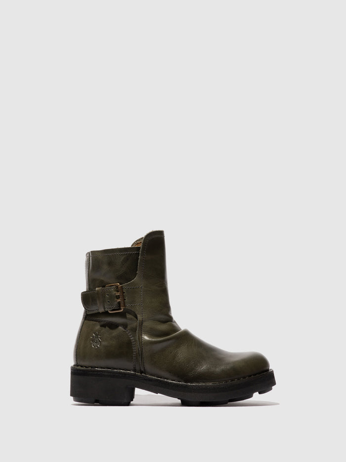 flowfold Buckle Ankle Boots NAFE142FLY DIESEL