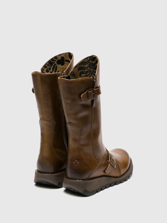 Flowfold Buckle Boots MES 2 CAMEL