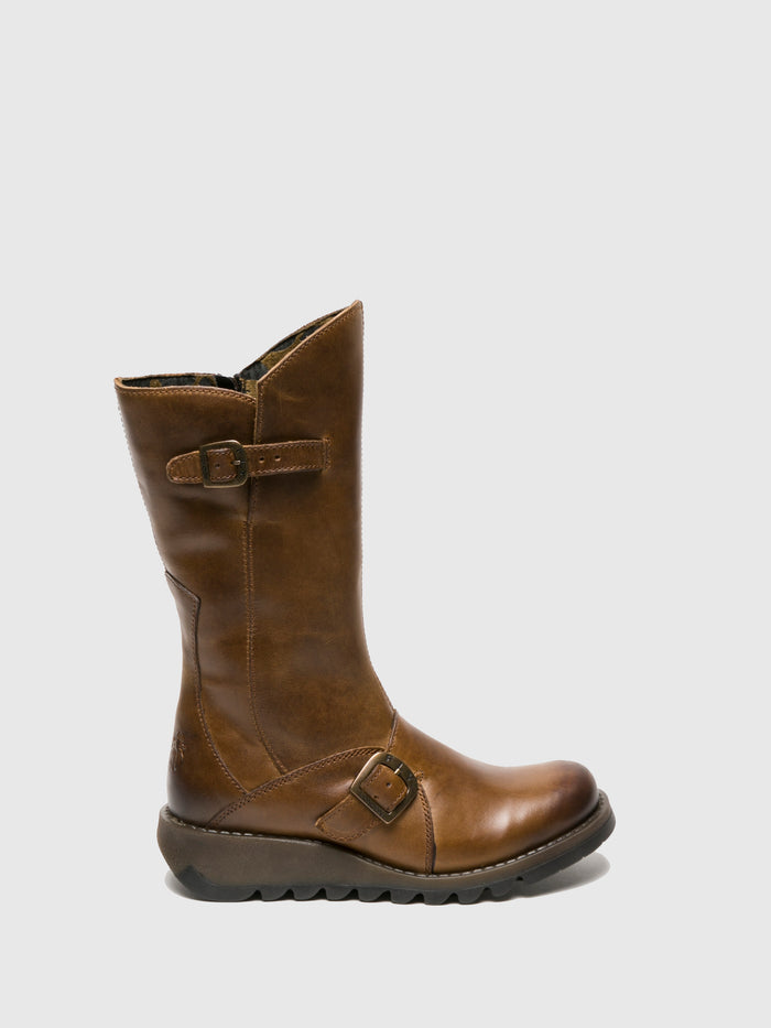 flowfold Buckle Boots MES 2 CAMEL