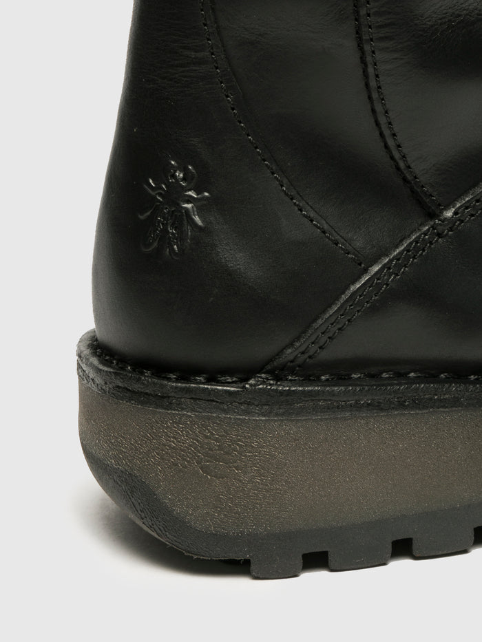 Flowfold Buckle Boots MES BLACK