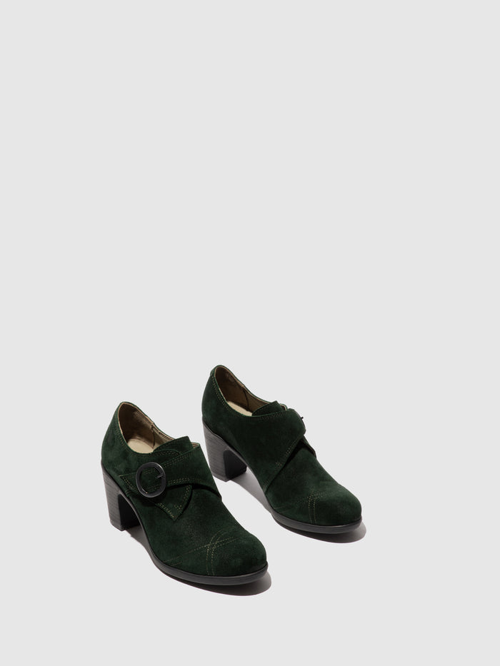 Flowfold Buckle Shoes KEXI176FLY PINE