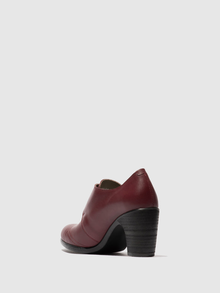 Flowfold Buckle Shoes KEXI176FLY WINE