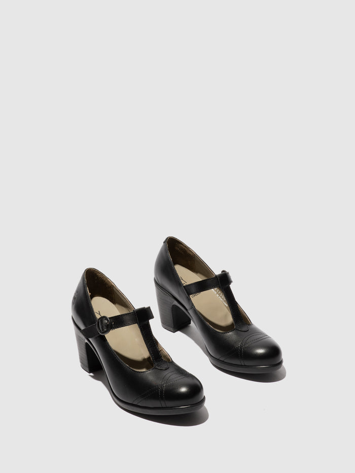 Flowfold Buckle Shoes KIAI175FLY BLACK