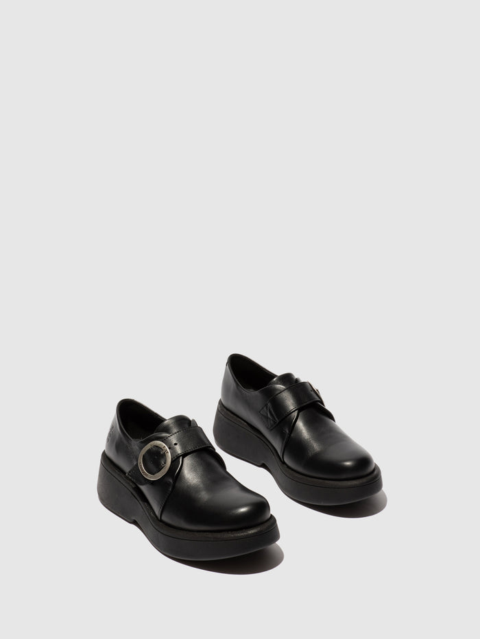 Flowfold Buckle Shoes MAAV157FLY BLACK