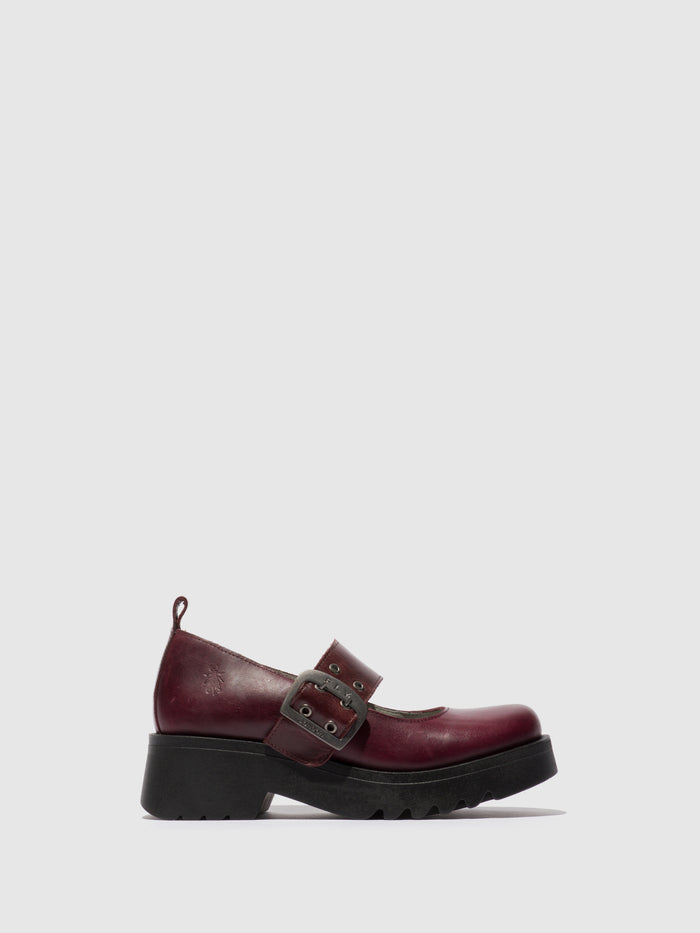 flowfold Buckle Shoes MOCH126FLY WINE