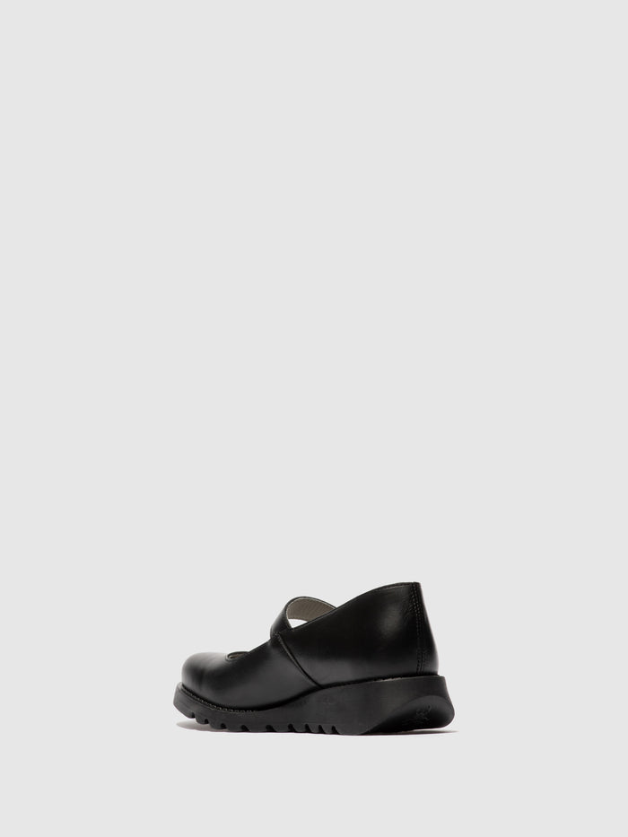 flowfold Buckle Shoes SAMP132FLY BLACK