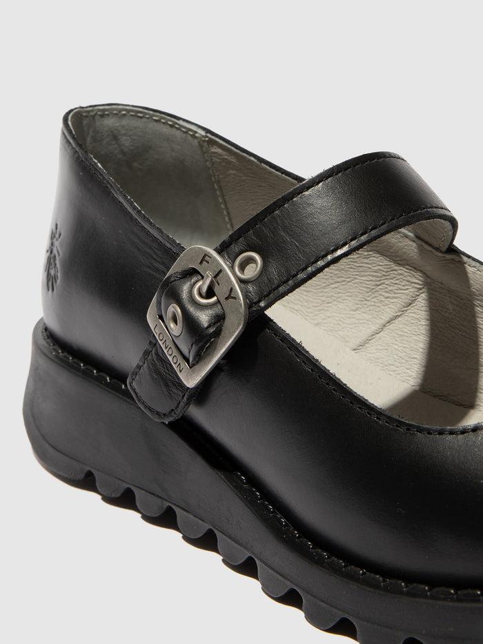 flowfold Buckle Shoes SAMP132FLY BLACK