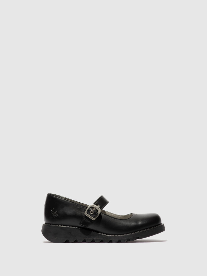 flowfold Buckle Shoes SAMP132FLY BLACK