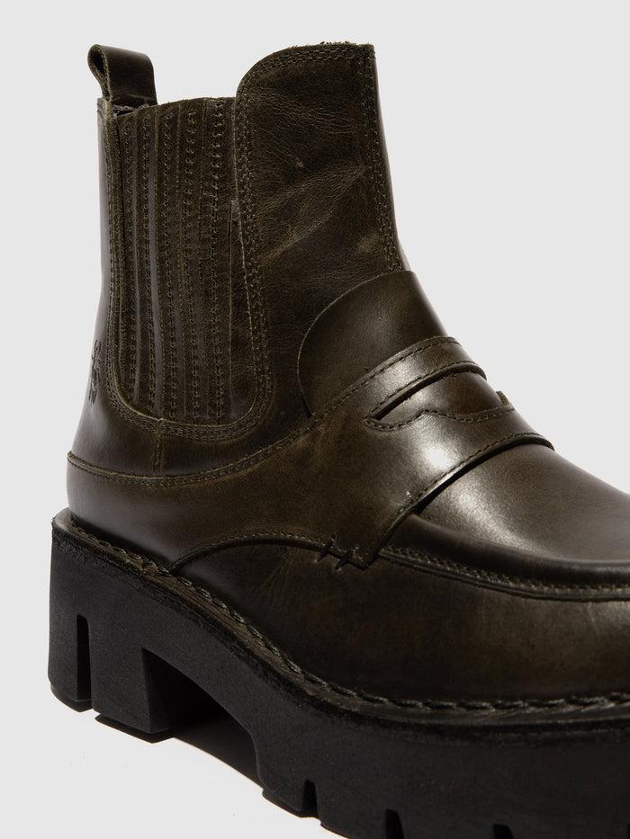Flowfold Chelsea Ankle Boots BUKI159FLY DIESEL