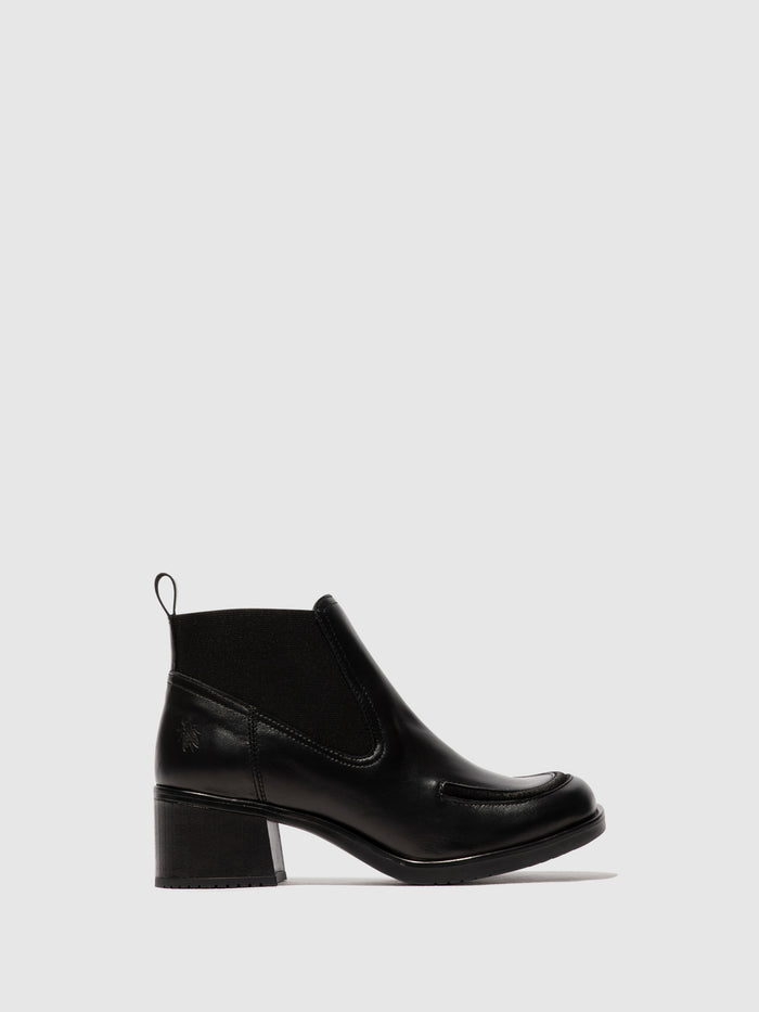 flowfold Chelsea Ankle Boots KATH016FLY BLACK