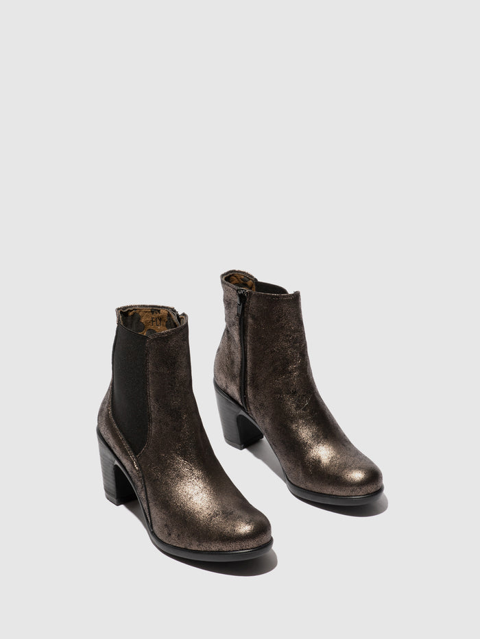 Flowfold Chelsea Ankle Boots KOLL148FLY GRAPHITE