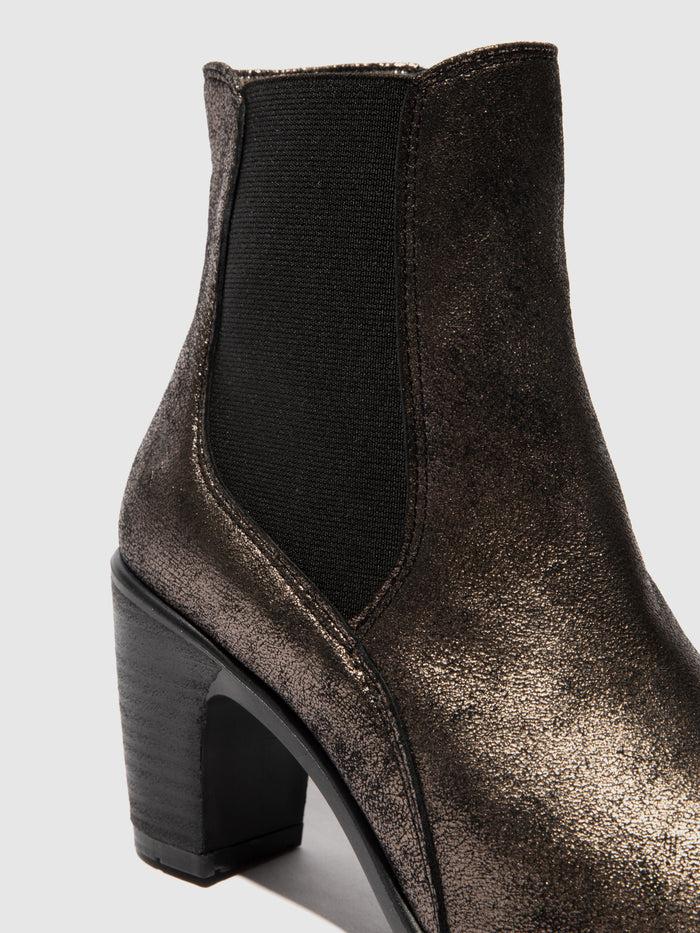 Flowfold Chelsea Ankle Boots KOLL148FLY GRAPHITE