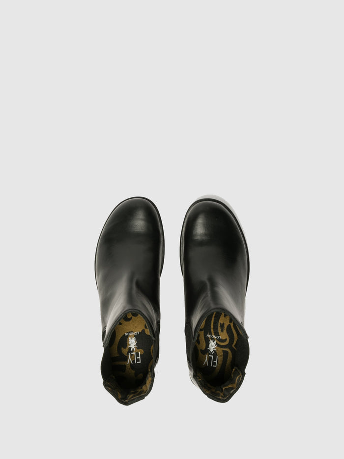 Flowfold Chelsea Ankle Boots MAKE BLACK