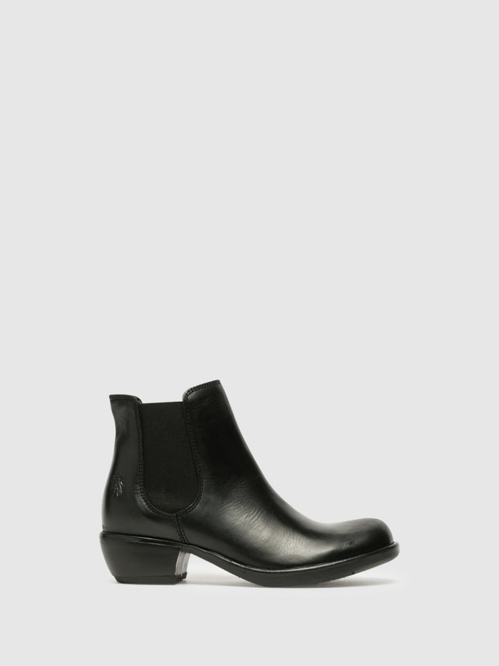 flowfold Chelsea Ankle Boots MAKE BLACK