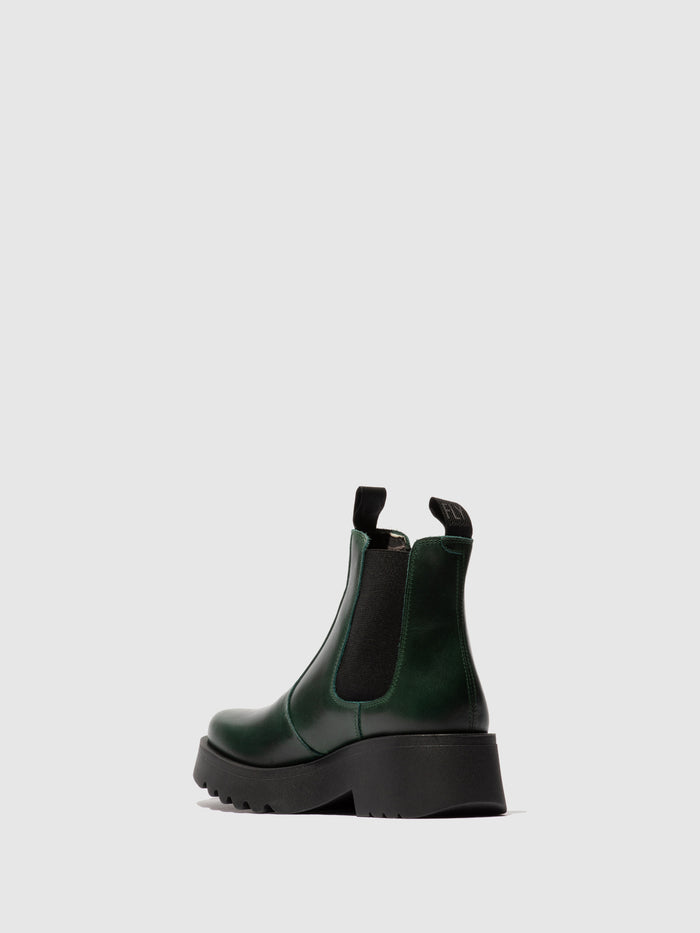 Flowfold Chelsea Ankle Boots MEDI789FLY PETROL