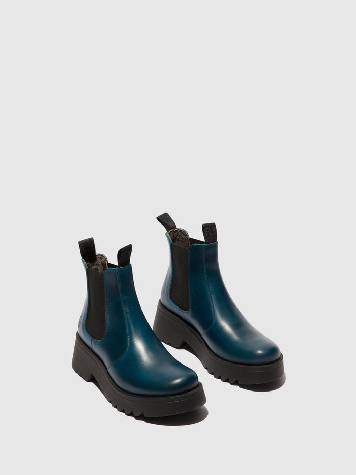 Flowfold Chelsea Ankle Boots MEDI789FLY ROYAL BLUE