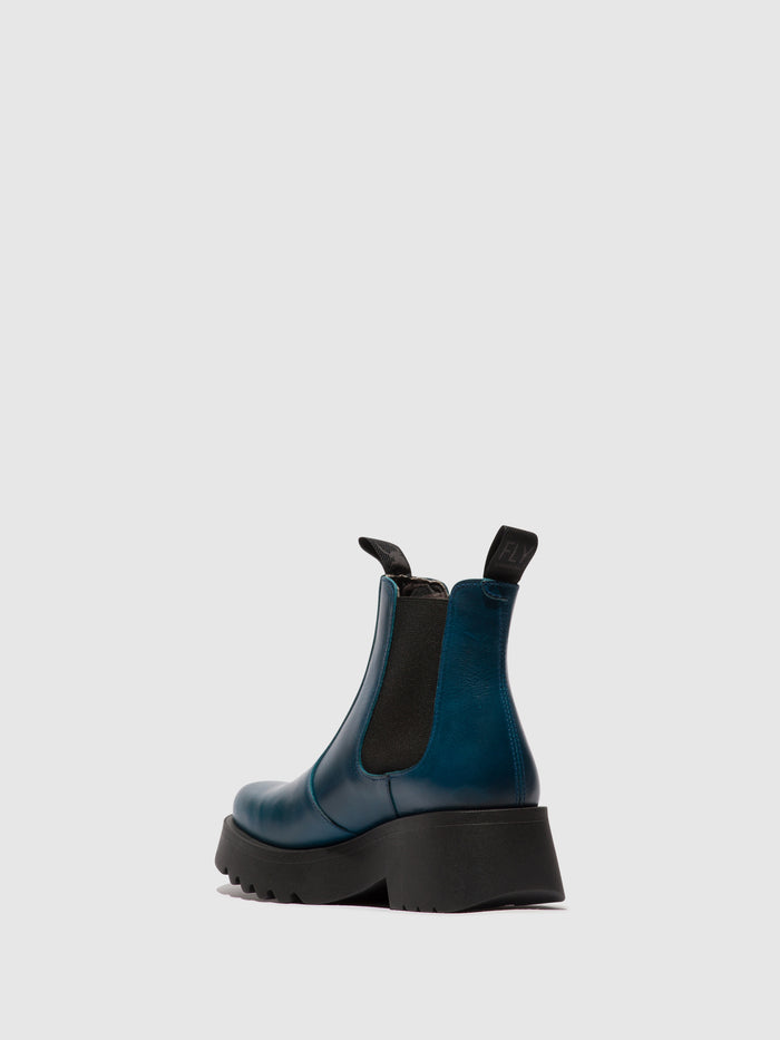 Flowfold Chelsea Ankle Boots MEDI789FLY ROYAL BLUE