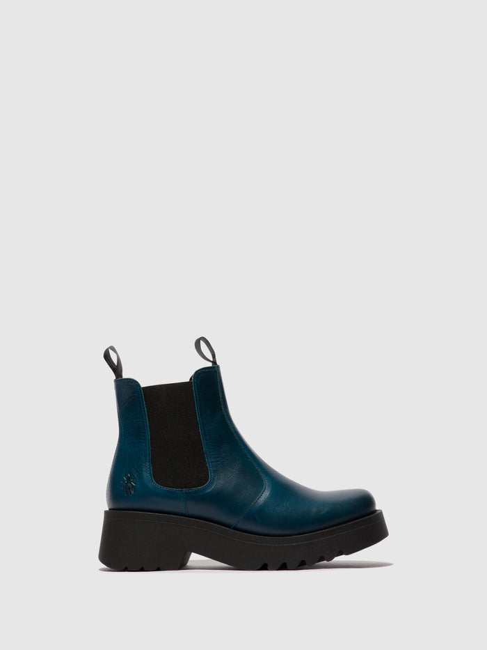 flowfold Chelsea Ankle Boots MEDI789FLY ROYAL BLUE